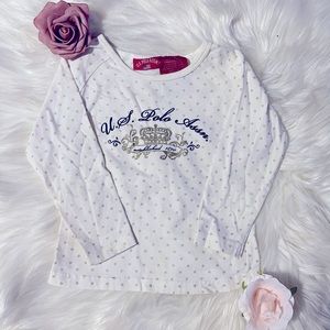 ✨U.S Polo Assn. 3T Long Sleeve With Golden Polkadots✨